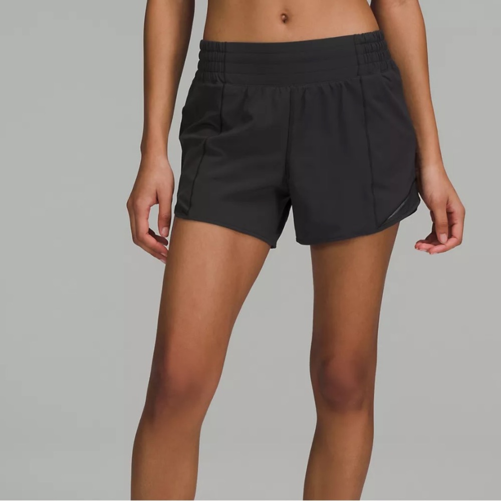Lululemon hotty hot HR 4” black